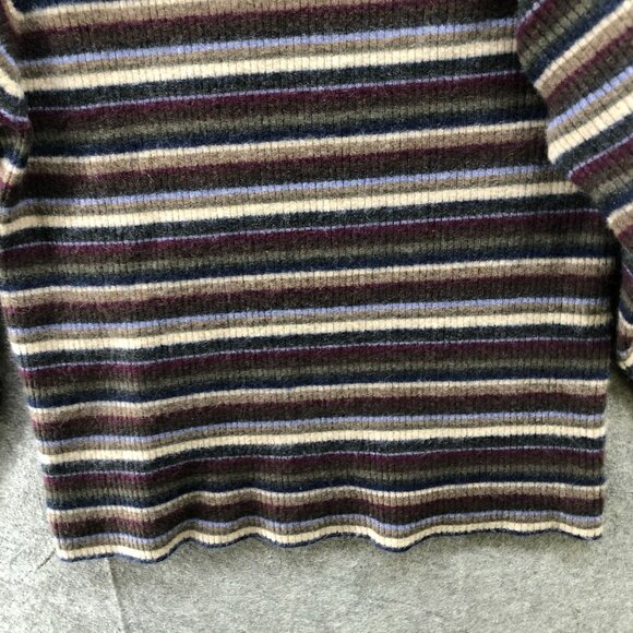 Christopher Fischer 100% Cashmere Turtleneck Sweater Ribbed Womens M Thick - Picture 4 of 8